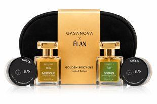 Elan x Gasanova Golden body set Limitiertes K&ouml;rperpflege-Set f&uuml;r die Sommerpflege И0000030328 Fotos