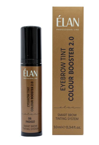 Elan Booster de color para tinte de cejas Eyebrow Tint Colour Booster 06 Indigo, 10 ml И0000030060 foto
