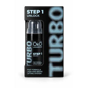 OkO Produs pentru laminarea genelor și spr&acirc;ncenelor TURBO STEP 1 UNLOCK, 10 ml И0000030388 foto