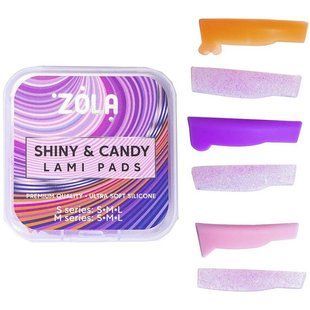 ZOLA V&aacute;lečky pro laminov&aacute;n&iacute; Shiny & candy lami pads И0000026900 foto