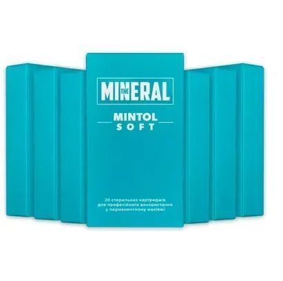 The Mineral Set de cartouches pour tatouage 30/03RLLT, Mintol Soft, 20 pcs И0000028081 фото