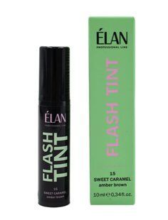 Elan Система прямого окрашивания бровей Flash Tint 15 Sweet Caramel (Amber Brown), 10 мл И0000027780 фото