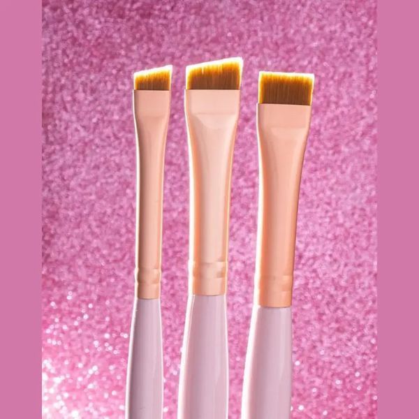 ZOLA Zestaw Jasnor&oacute;żowych Pędzli do Farbowania Brwi MAGIC BROW BRUSHES Profesjonalny И0000029140 zdjęcia