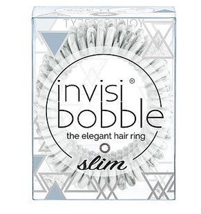 INVISI BOBBLE Hair ring SLIM - Резинка-спираль You're Greyt (уп 3 шт) И0000023317 фото
