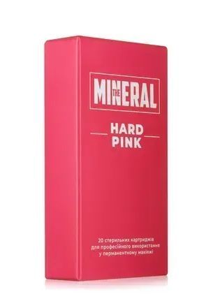 The Mineral Impostato cartucce per Tatuaggio 35/1rlmt, Hard Rosa, 20 PC И0000028089 foto
