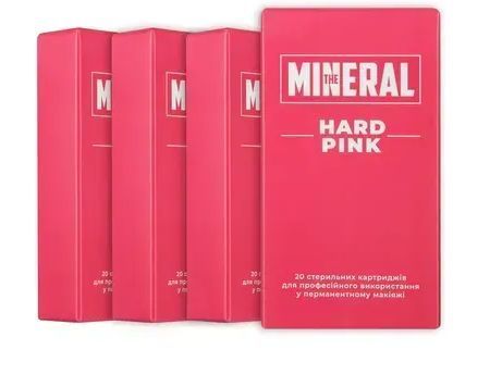 The Mineral Impostato cartucce per Tatuaggio 35/1rlmt, Hard Rosa, 20 PC И0000028089 foto