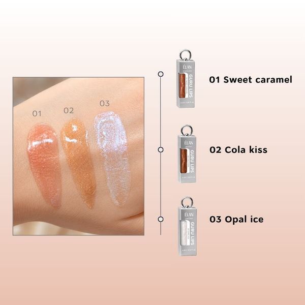 Elan x Mokriy Guru Lips Блиск для губ 02 Cola kiss, 4 мл И0000030376 фото
