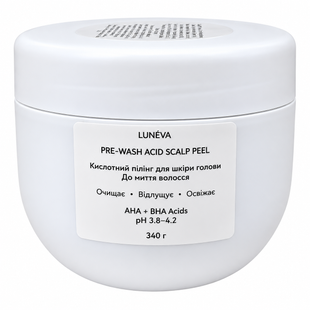 LUNEVA Scalp Reset Peeling kwasowy do przetłuszczającej się sk&oacute;ry głowy, 340 ml И0000030445 zdjęcia