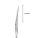 Staleks (SBC-10/2_H-11/S4-12-21) Mattierte Nagelschere BEAUTY & CARE 10, Typ 2 (21 mm)