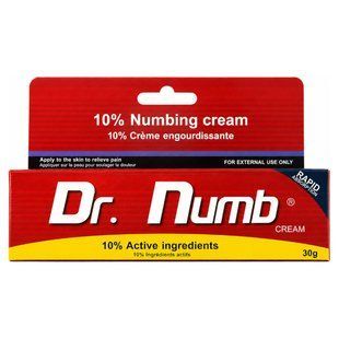 Dr. Numb Anesthetic Cream 10%, 30 g И0000028400 zdjęcia