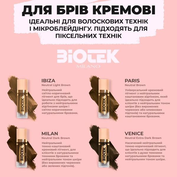 Biotek Pigment pentru spr&acirc;ncene anorganic cremos Ibiza, 15 ml И0000028325 foto