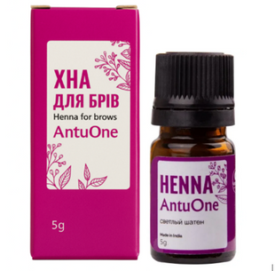 AntuOne Henna f&uuml;r Augenbrauen &ndash; Hellbraun, 5 g И0000025235 Fotos