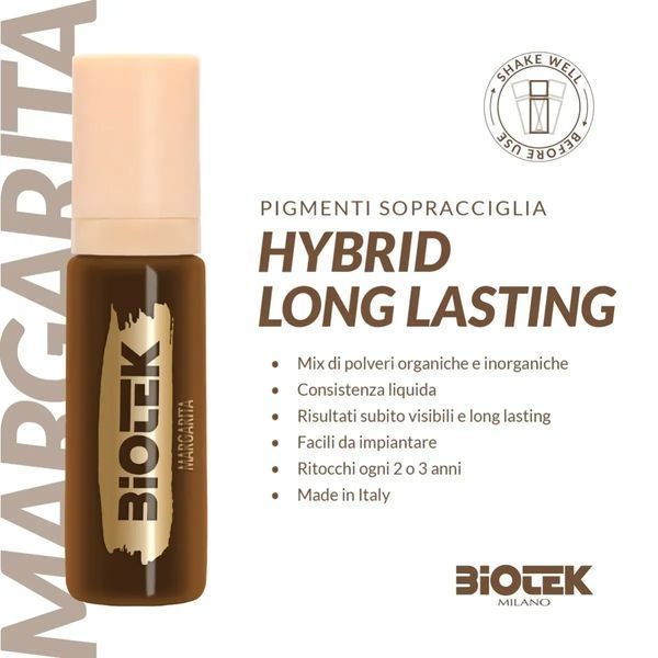 Biotek Пигмент для бровей гибридный Margarita, 15 мл И0000028331 фото