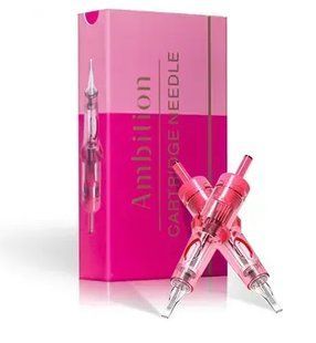 Ambition Pink Ustawić Wkłady Do Tatuaż 0805RL (0,25 mm) 20 PC И0000028119 zdjęcia