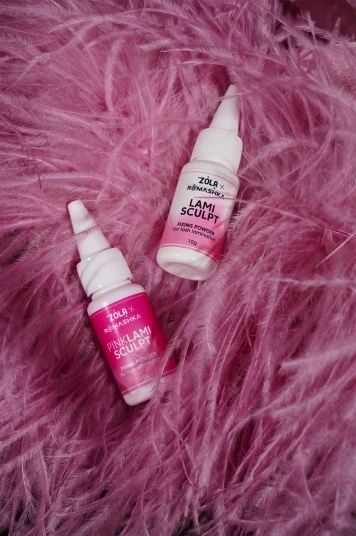 ZOLA x Romashka Poudre fixante pour le lifting des cils Pink LamiSculpt, 10 g И0000030345 фото