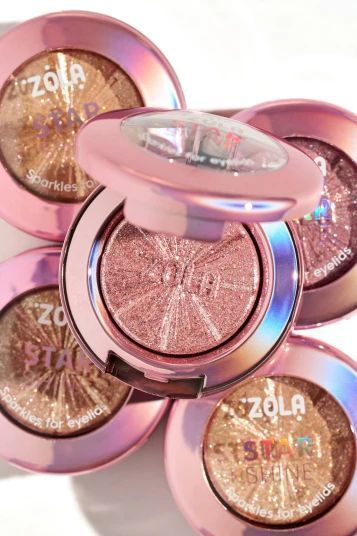 ZOLA Спаркл для глаз Star Shine Sparkle Silver Pink И0000030292 фото