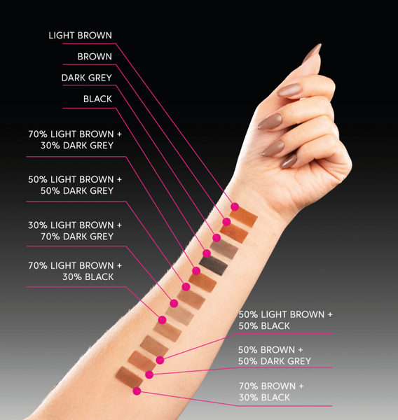 Zola Краска Tattoo Tint для бровей и ресниц Brown, 15 мл И0000027491 фото