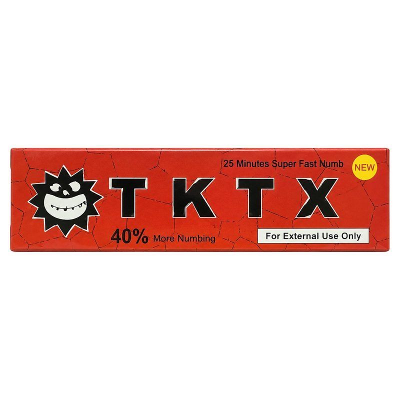 TKTX 40, czerwony, krem znieczulający 10 g