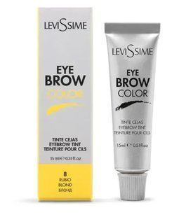 LeviSsime Eye Brow Color Краска для бровей &ndash; 8 Блонд, 15 мл И0000027187 фото