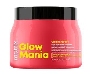 Matrix Glow Mania Maske zum Schutz der Farbe und f&uuml;r intensiven Glanz von coloriertem Haar, 500 ml И0000029804 Fotos