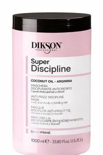 Dikson Super Discipline AntiFrizz Discipline Mask con Burro di Cocco Дисциплінуюча маска, 1000 мл И0000029910 фото