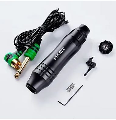 Mast Modulares Tattoo-Ger&auml;t P10 Ultra WQ486 (Hub 2,5 mm), Schwarz И0000028663 Fotos