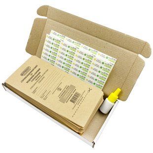 Furman Kraftbeutel 10*20 cm mit Indikator f&uuml;r Trockengewicht, 1 St&uuml;ck (Packung mit 100 St&uuml;ck) И0000026074 Fotos