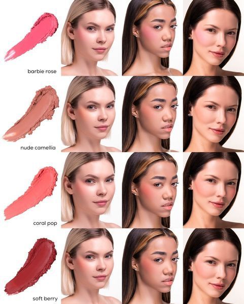 ZOLA Kremowy r&oacute;ż do policzk&oacute;w Cream Blush Nude Camellia И0000030282 zdjęcia