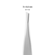 Staleks (TE-20/4_T7-11-05) Pinzas para cejas EXPERT 20, tipo 4 (bordes estrechos biselados)