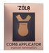ZOLA Аплікатор-гребінець металевий &ndash; Золотий Comb Applicator