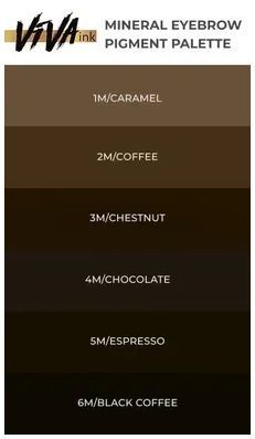 Viva Pigment pro Tetov&aacute;n&iacute; Eyebrows Mineral 5/M Espresso, 6 Ml И0000028191 foto