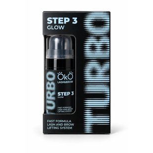 OkO Produs pentru laminarea genelor și spr&acirc;ncenelor TURBO STEP 3 GLOW, 10 ml И0000030390 foto